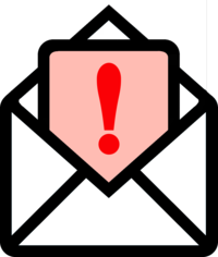Unverified email icon
